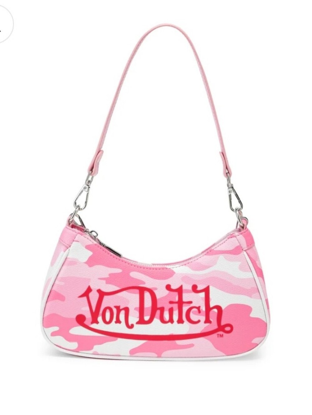 👉✨️Von Dutch Pink Camo Shoulder Bag